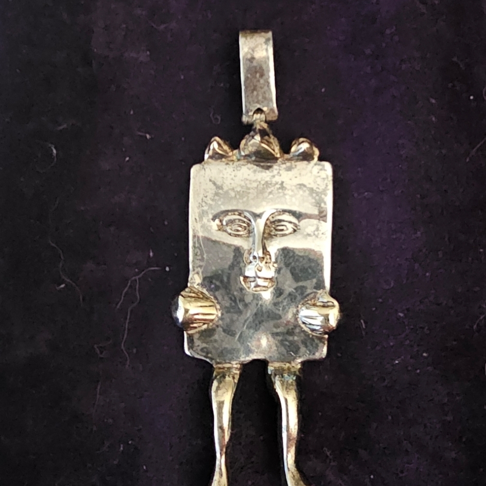 *RARE VINTAGE SERGIO BUSTAMANTE PENDANT*